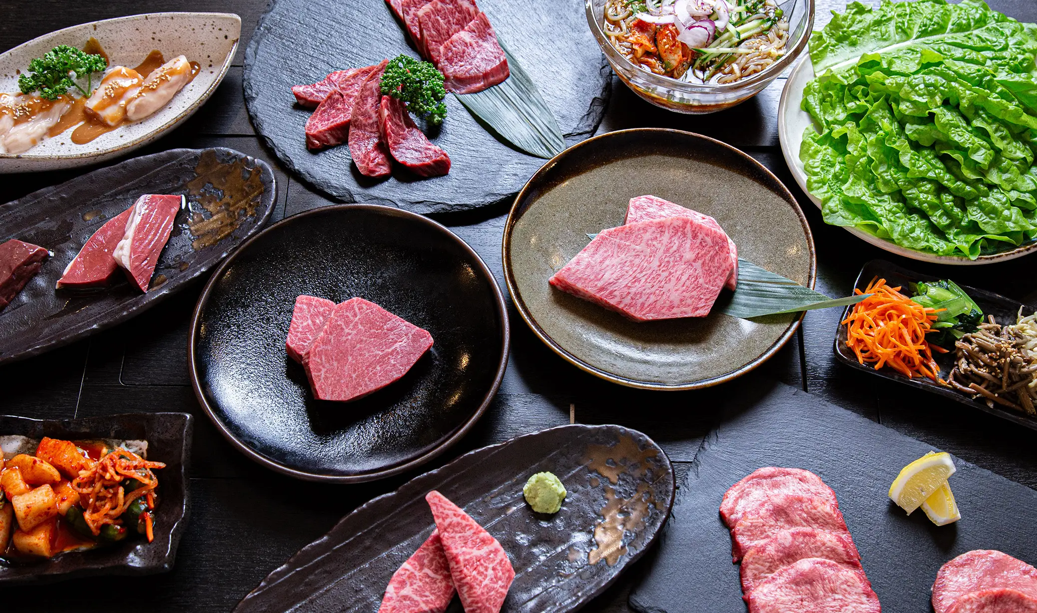 たろの牛肉や料理